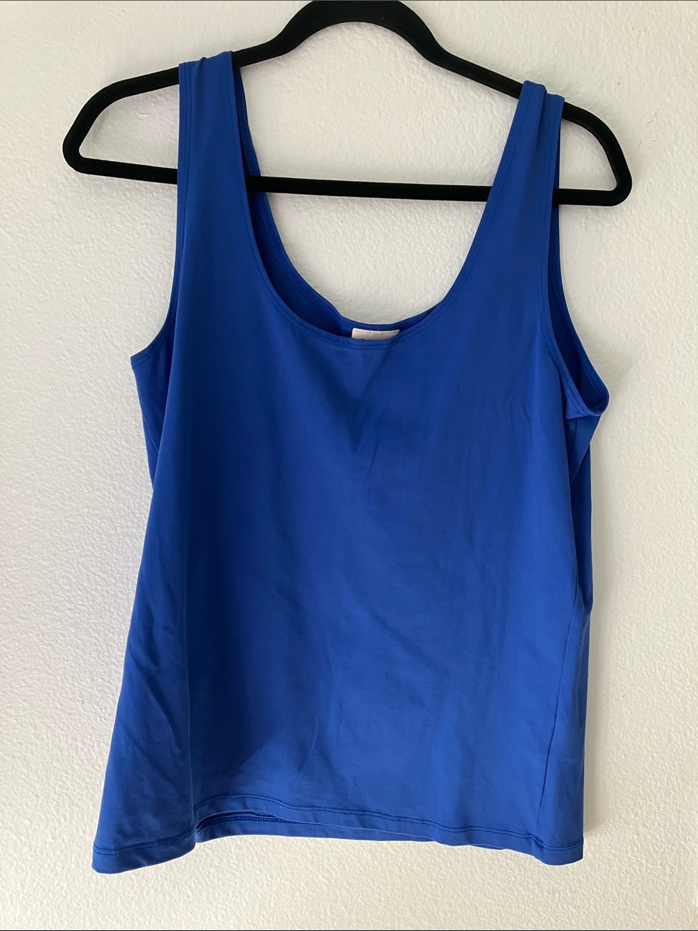 Jillian Nicole Cobalt Blue Women's Scoop Neck Tank Top